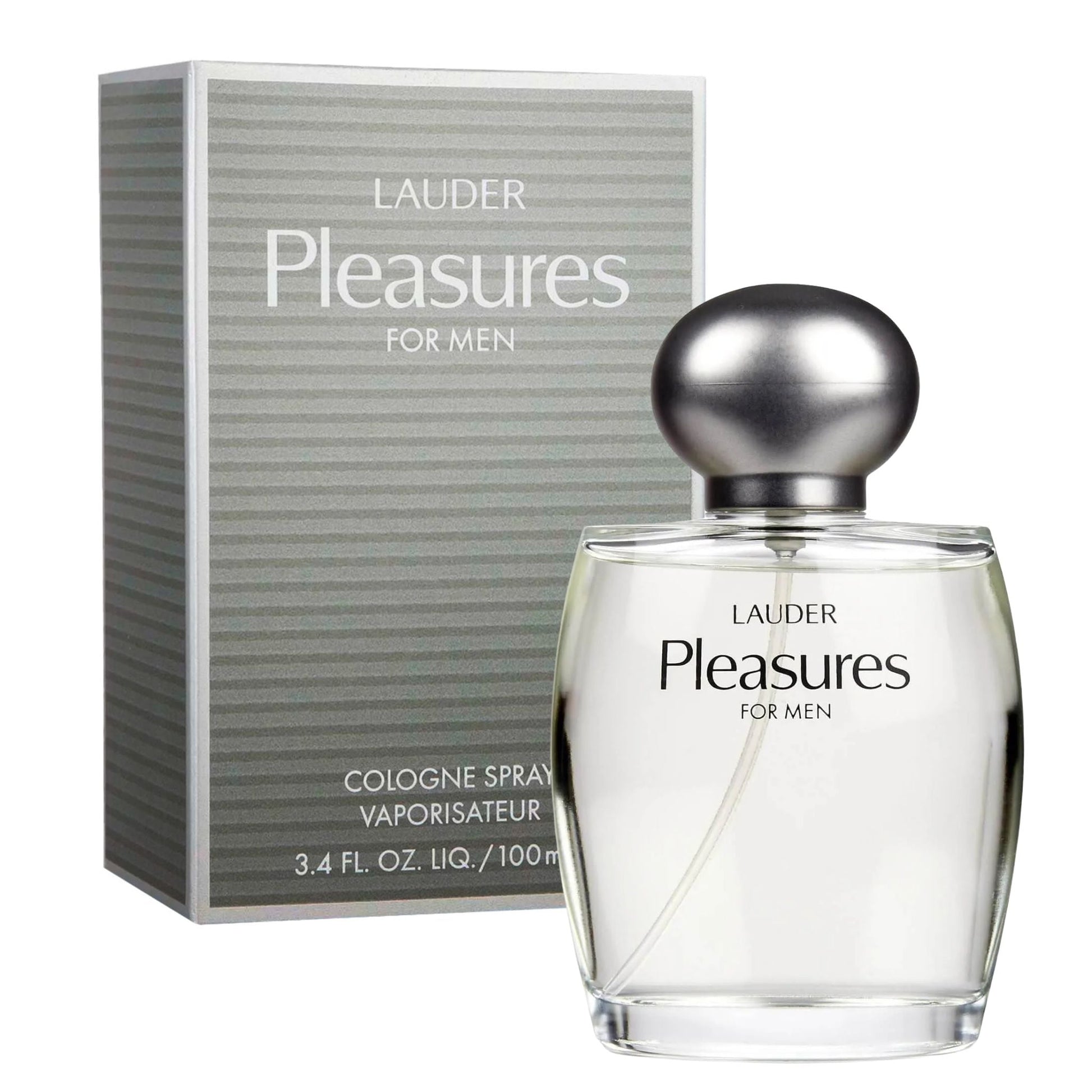 Estee Lauder Pleasures 3.4oz Men EDC Spray by Estee Lauder