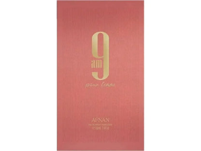 9AM Pour Femme by Afnan Women's 3.4oz Eau De Parfum.