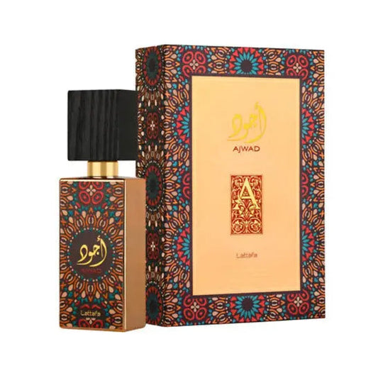 Ajwad By Lattafa For Unisex 2.0oz EDP Spray Lattafa