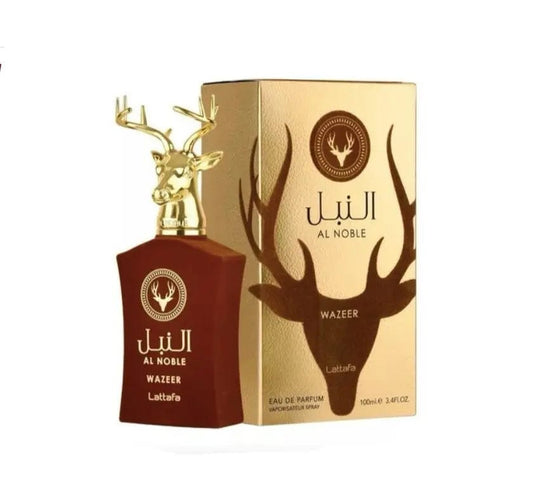 Al Noble Wazeer By Lattafa Unisex 3.4 oz EDP Spray - 