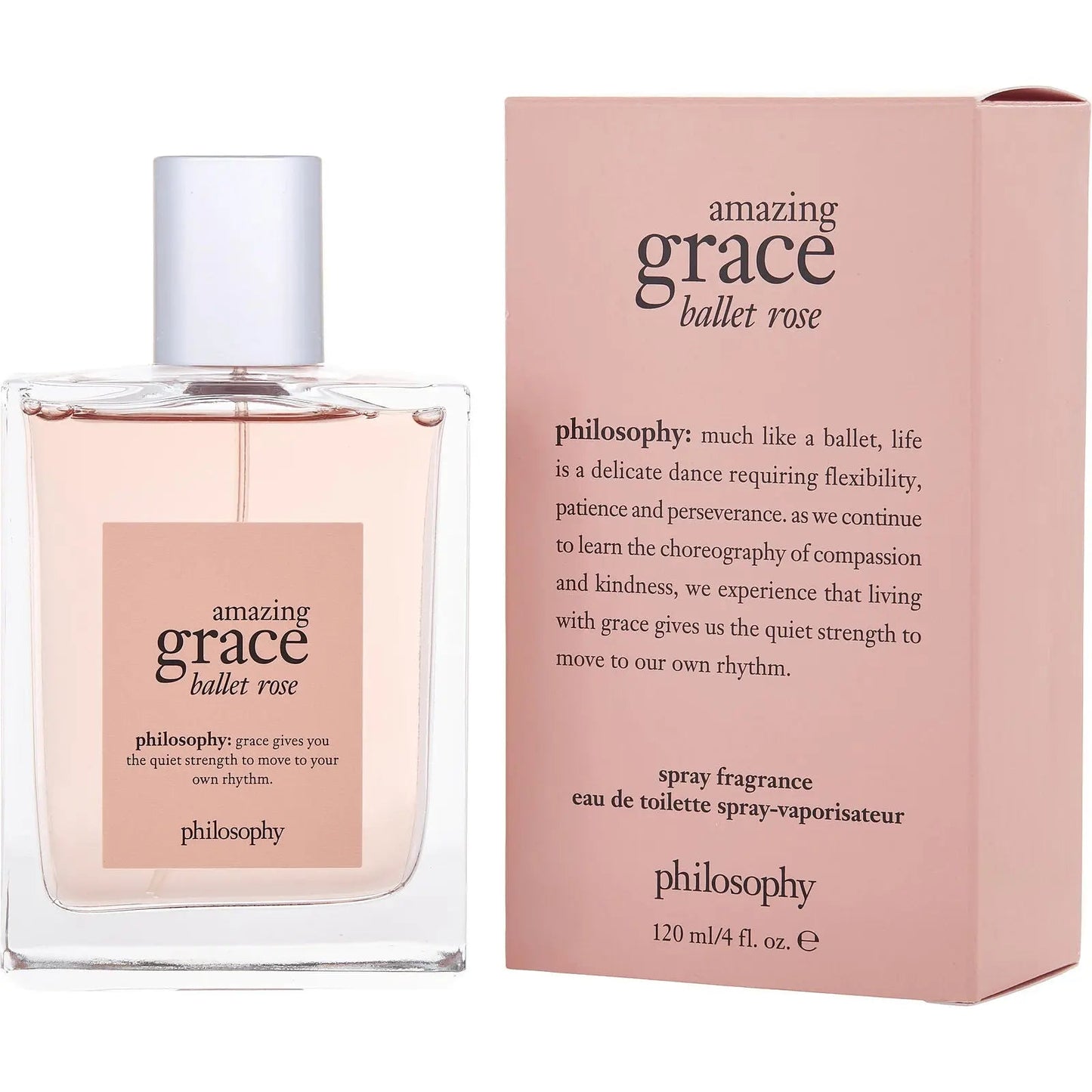 Amazing Grace Ballet Rose by Philosophy original box 4.0oz Eau de Parfum