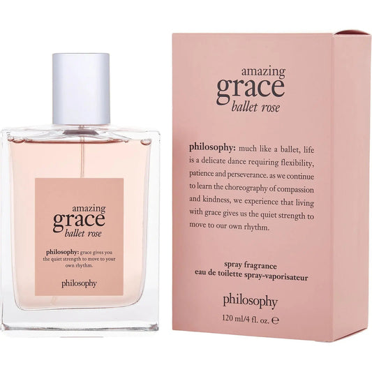 Amazing Grace Ballet Rose by Philosophy original box 4.0oz Eau de Parfum