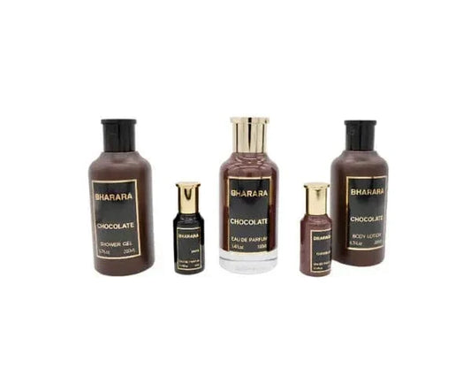 Chocolate By Bharara For Women (5pc Gift Set) - perfumesandrea