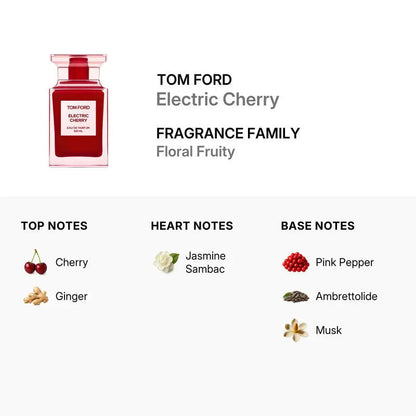 Electric Cherry by Tom Ford sweet sensual musky scent