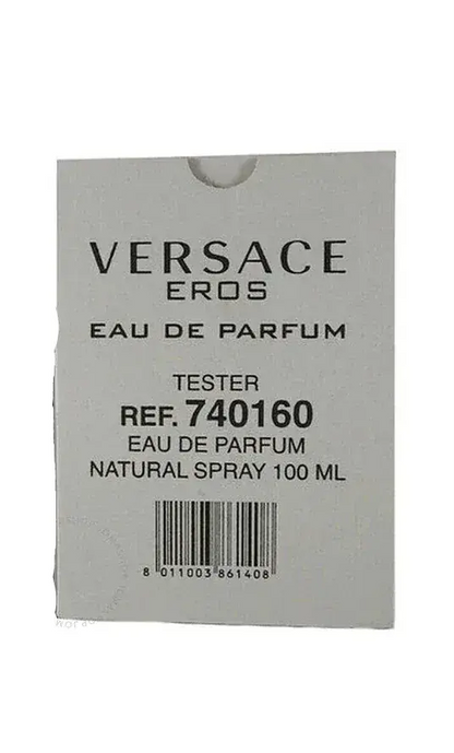 Eros by Versace - For Men 3.4 oz EDP Spray Tester.