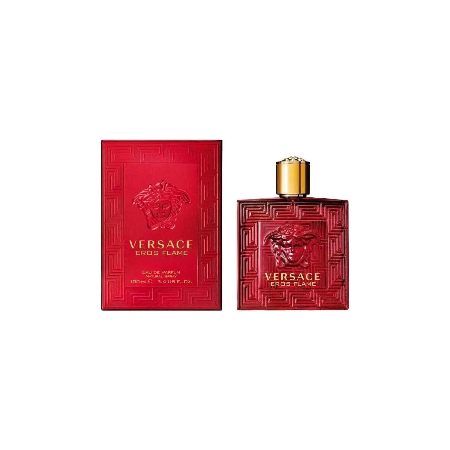 Eros Flame by Versace - For Men 3.4oz Eau De Parfum