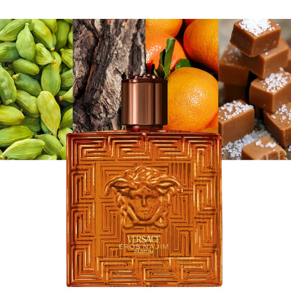 Eros Najim by Versace EDP bottle detail