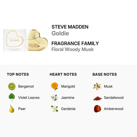 Goldie by Steve Madden sweet feminine fragrance for women