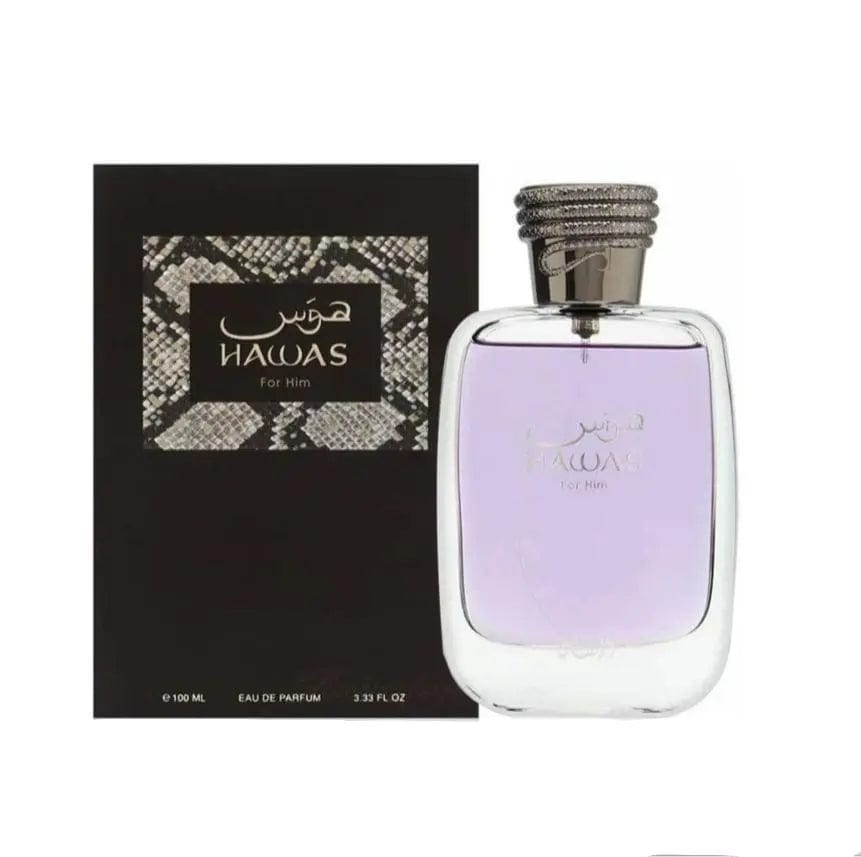 Hawas By Rasasi For Men's 3.4 oz Eau De Parfum Spray 