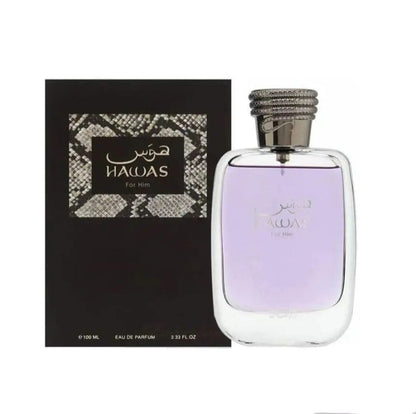 Hawas By Rasasi For Men's 3.4 oz Eau De Parfum Spray 