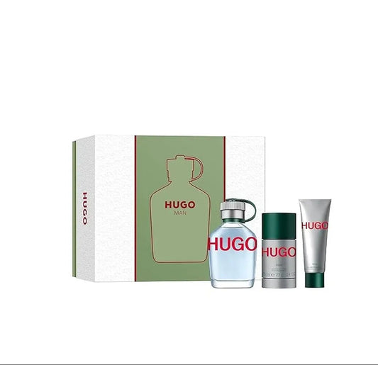 Hugo Green Hugo Boss men 3pc set 4.2oz EDT perfume
