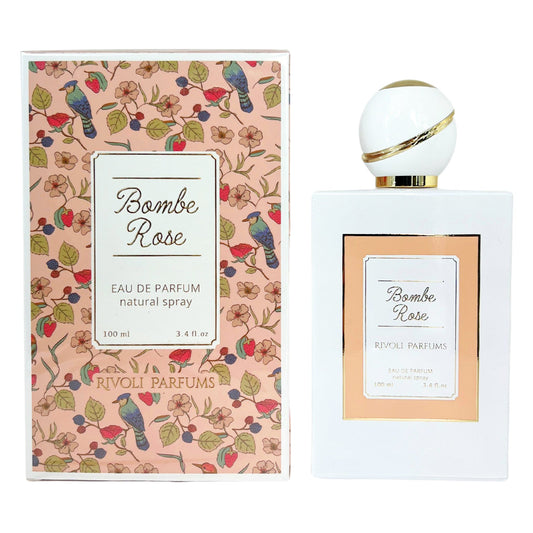 Rivoli Bombe Rose 3.4oz Women EDP Spray by Rivoli