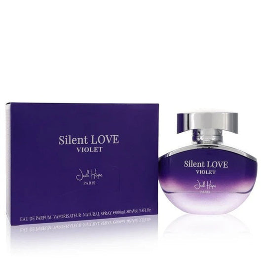 Jack Hope Silent Love Violet 3.3oz Women EDP Spray by Jack Hope