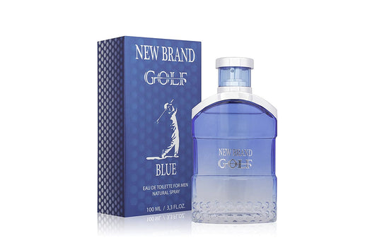 New Brand Golf Blue 3.3oz Men EDT Spray by New Brand