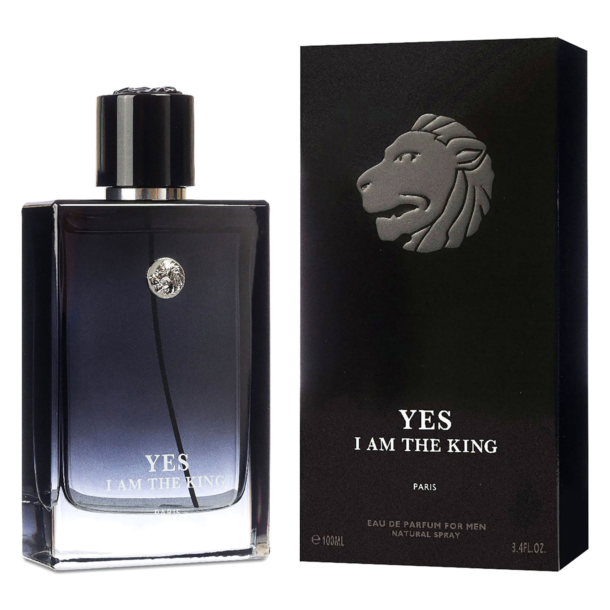 Yes I'm The King Parfum 3.4oz Men EDP Spray by Geparlys