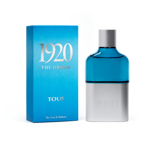 Tous 1920The Origin Blue 3.4oz Men EDT Spray by Tous