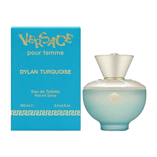Versace Pour Femme Dylan Turquoise 3.4oz EDT Women Spray by Versace