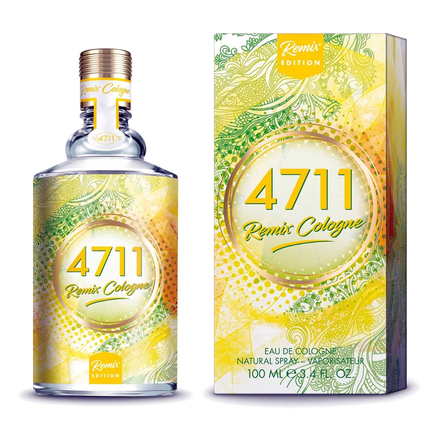 4711 Remix Zitrone 3.4oz Unisex EDC Spray by 4711 Muelhens