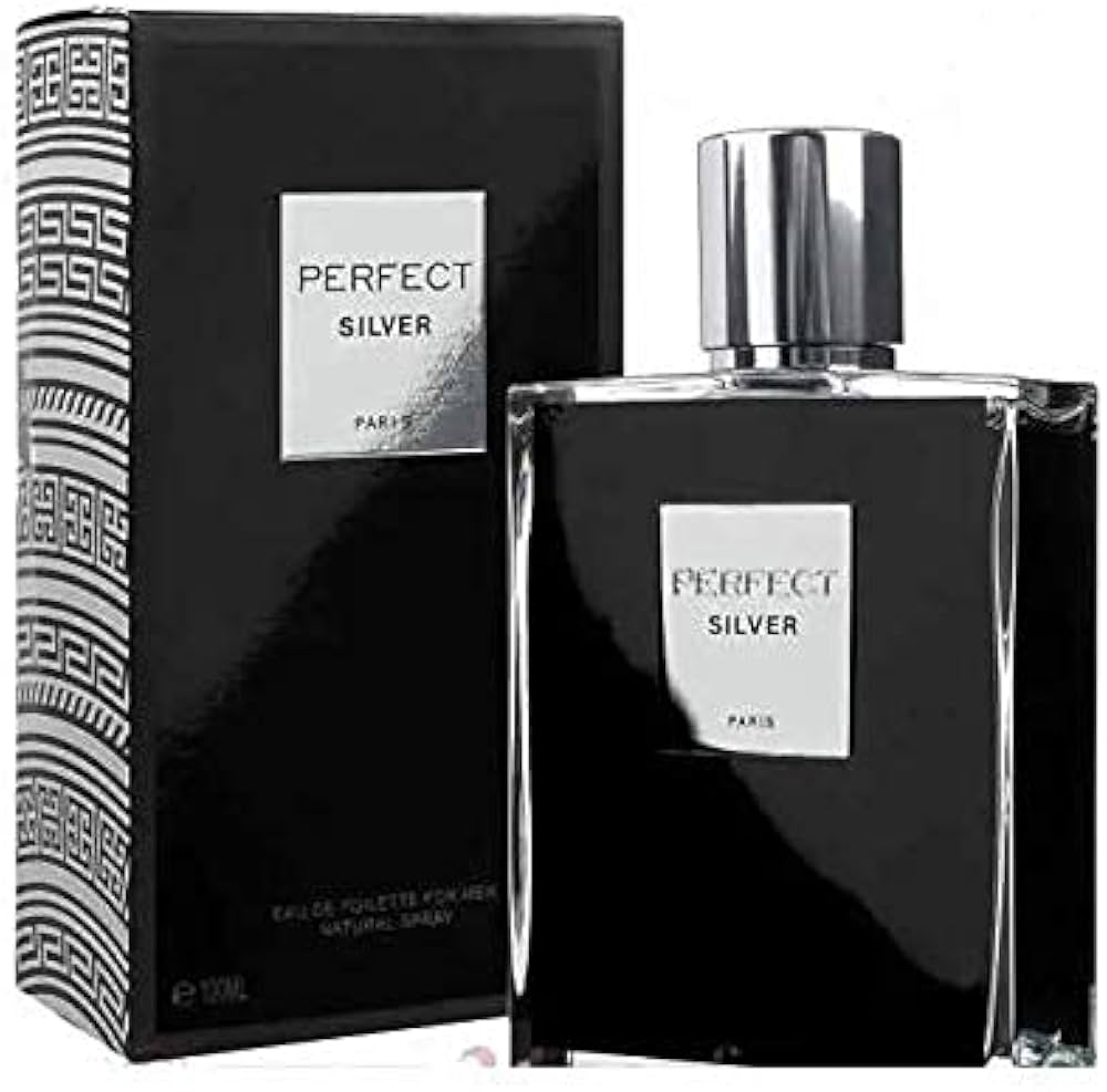 Perfect Silver 3.4oz Men EDT Spray by Geparlys