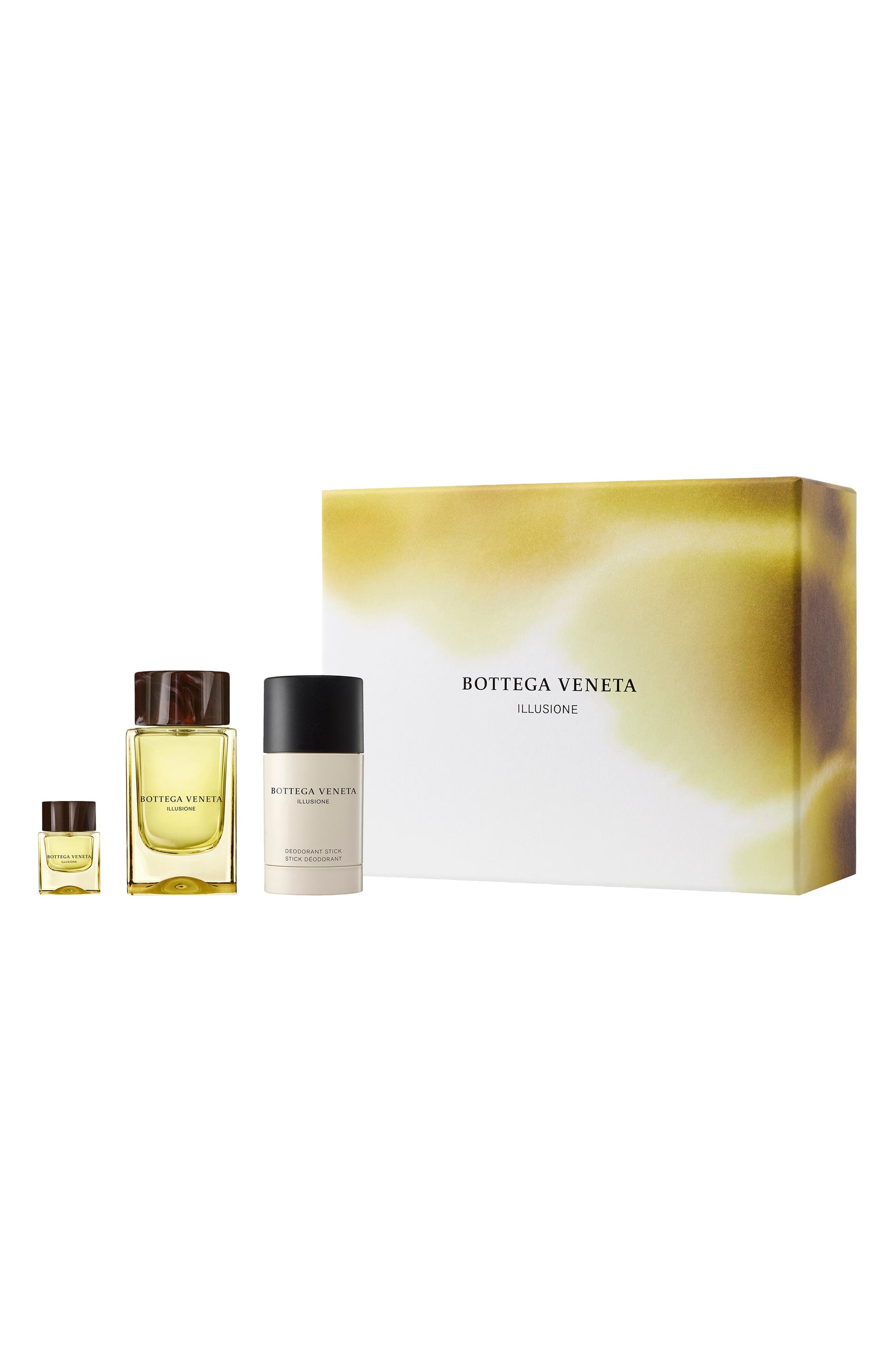 Bottega Illusione 3-Piece Set 3.0oz Men EDT Spray by Bottega Veneta