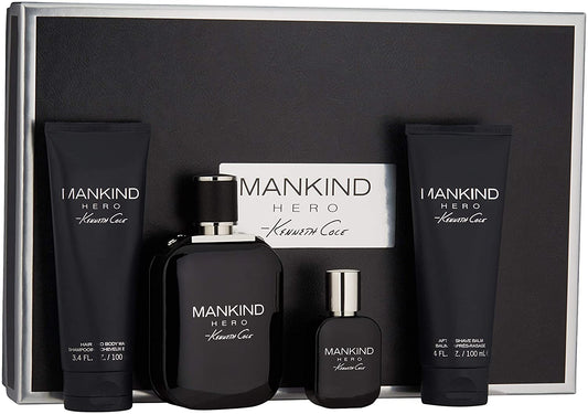 Kenneth Cole Mankind 4-Piece Set 3.4oz Men EDC Spray by Kenneth Cole