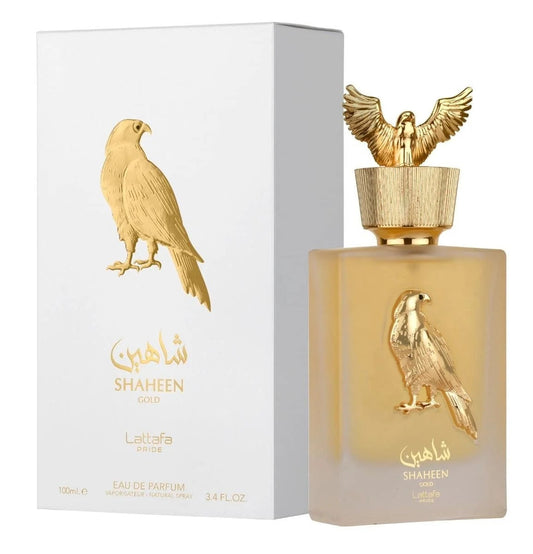 Lattafa Shaheen Gold 3.4oz Women EDP Spray by Lattafa