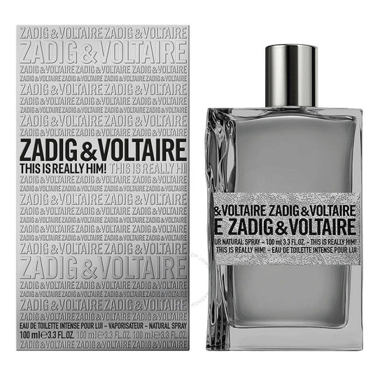 Zadig & Voltaire Really Intense 3.3oz Men EDT Spray by Zadig & Voltaire