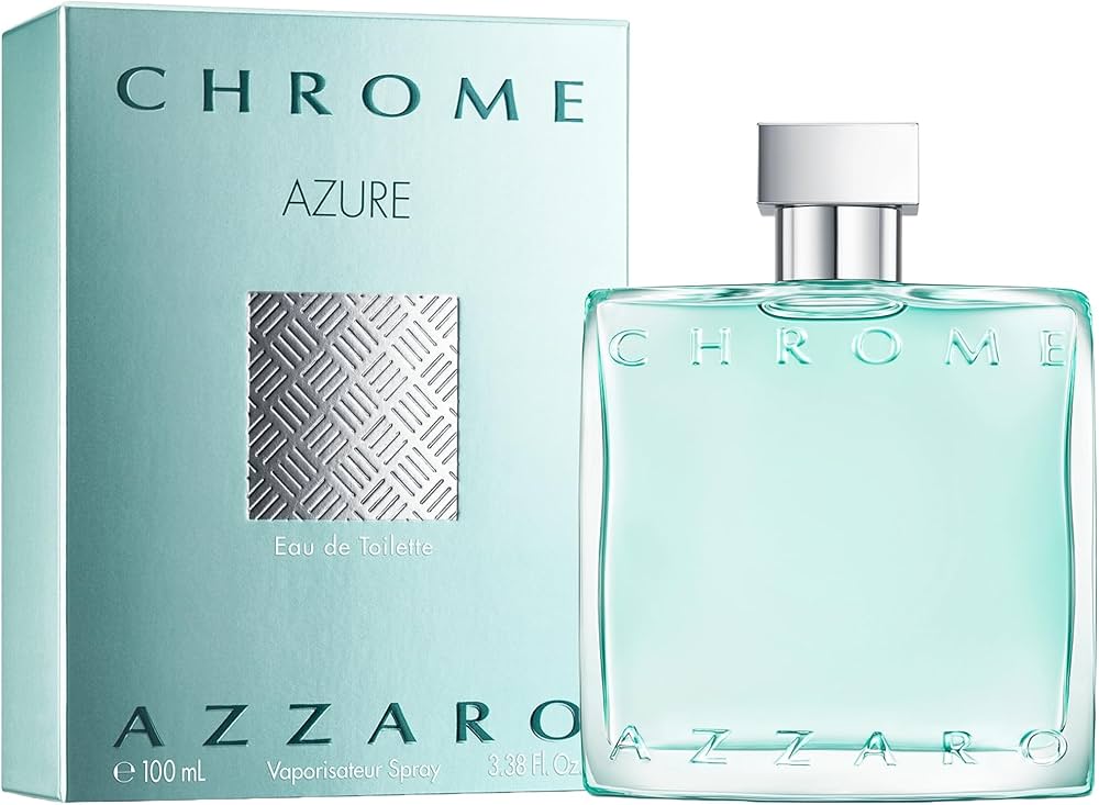 Azzaro Chrome Azure 3.3oz Men EDT Spray by Azzaro