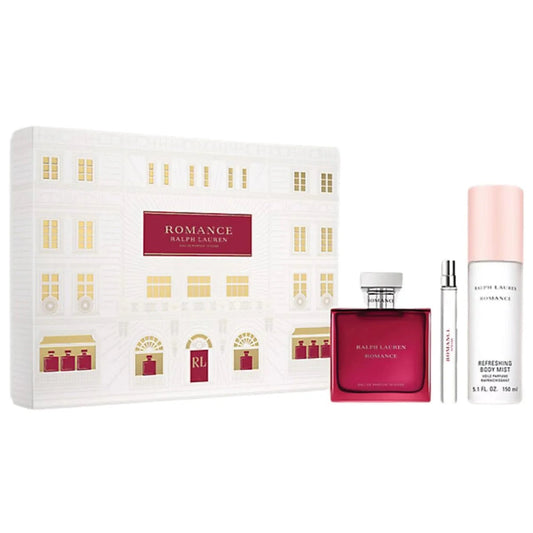 Ralph Lauren Romance Intense 3-Piece Set 3.4oz Women EDP Spray by Ralph Lauren
