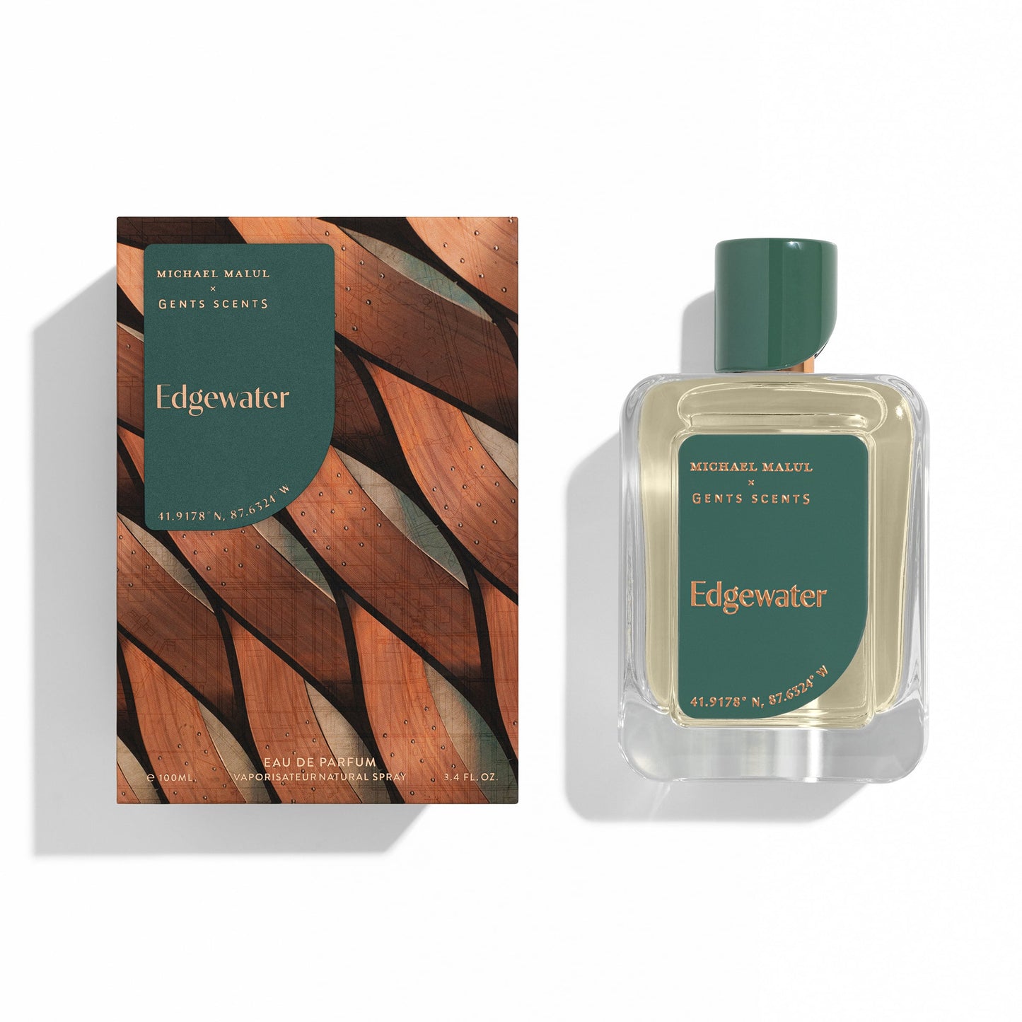 Michael Malul Edgewater 3.4oz Men EDP Spray by Michael Malul