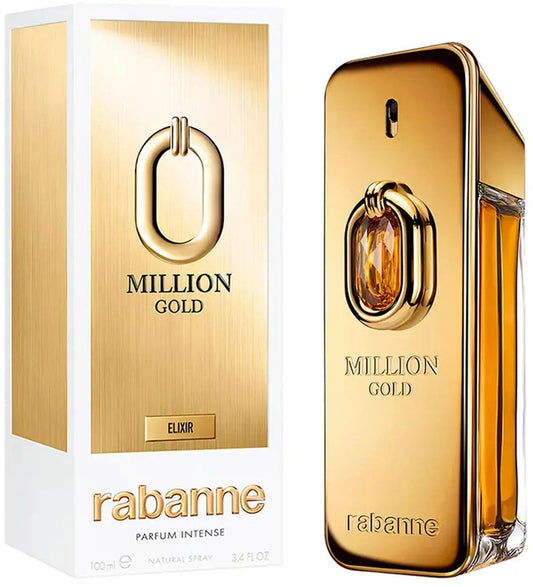 Paco Rabanne Million Gold Elixir 3.4oz Men EDP Spray by Paco Rabanne