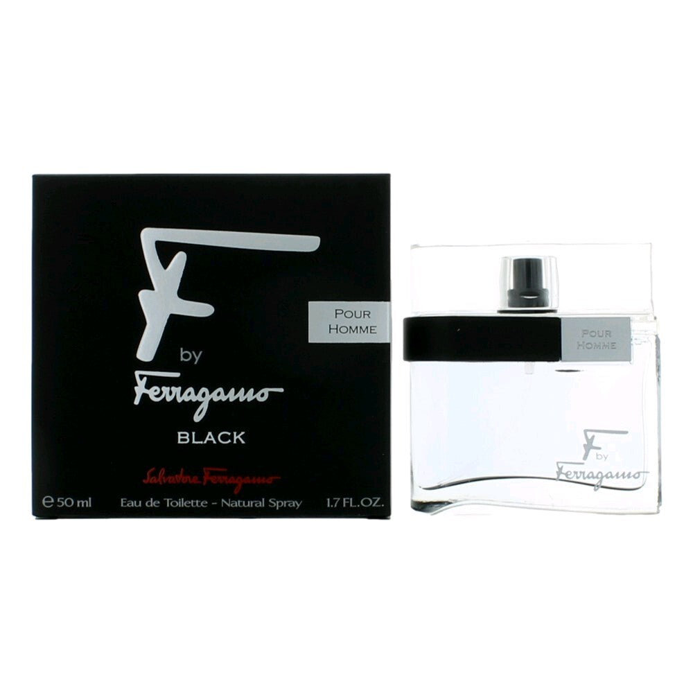 Salvatore Ferragamo F Black 1.7oz Men EDT Spray by Salvatore Ferragamo