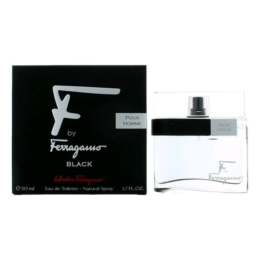 Salvatore Ferragamo F Black 1.7oz Men EDT Spray by Salvatore Ferragamo