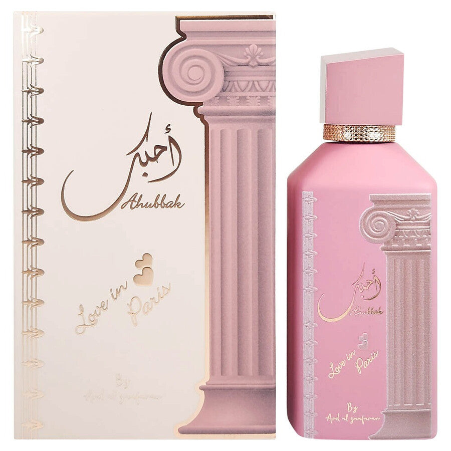 Ahubbak Love In Paris 3.4oz Unisex EDP Spray by Ard Al Zaafaran