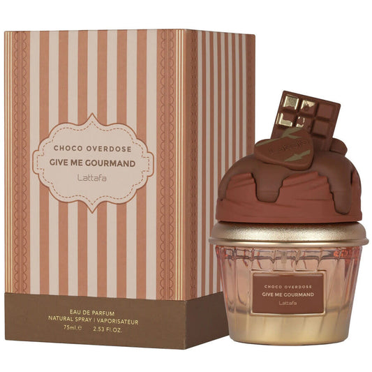 Lattafa Give me Gourmand Choco Overdose 2.5oz Women EDP Spray by Lattafa