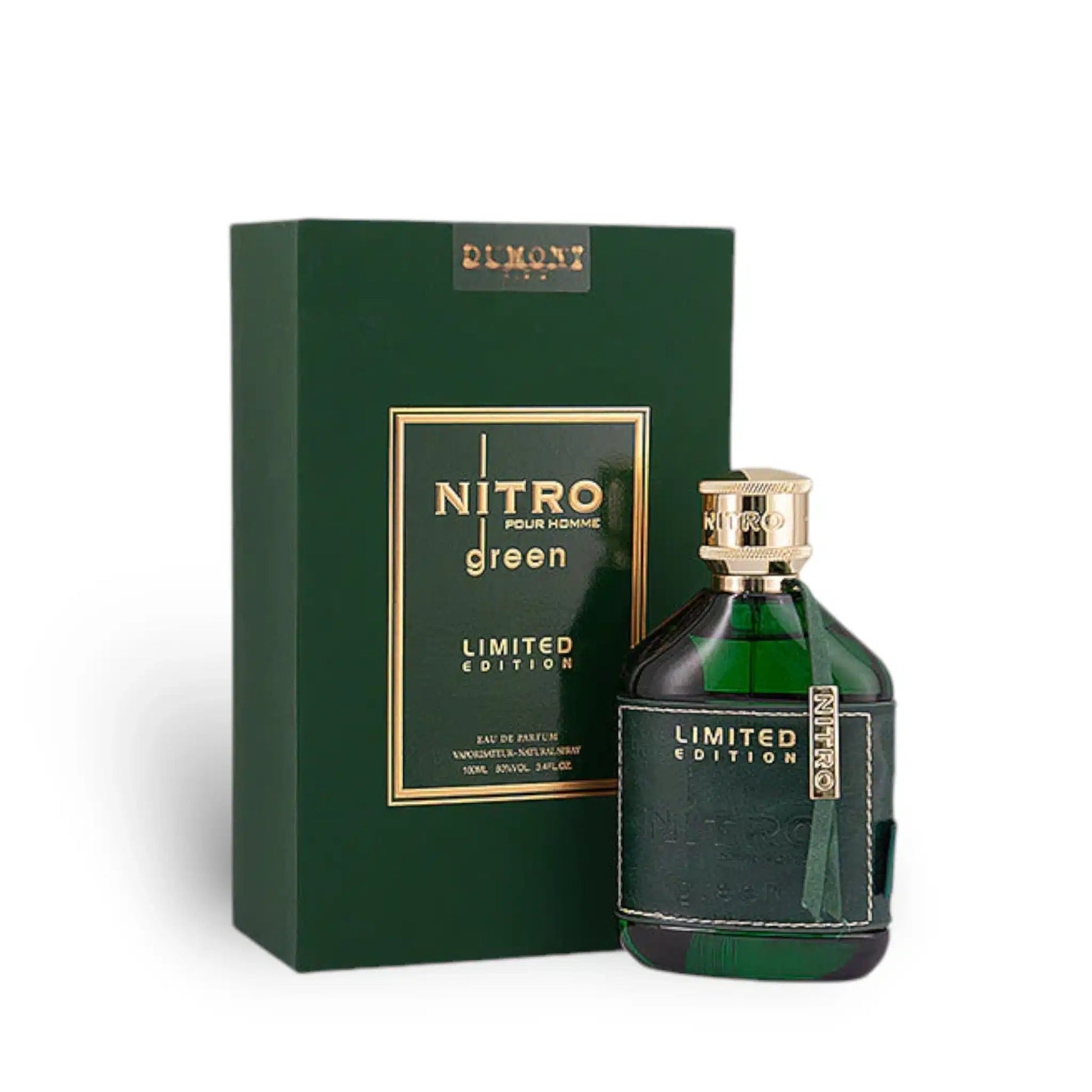 Dumont Nitro Green LTD 3.4oz Men EDP Spray by Dumont