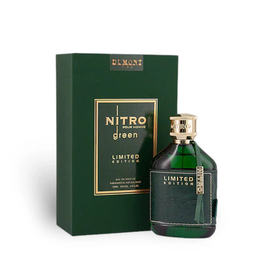 Dumont Nitro Green LTD 3.4oz Men EDP Spray by Dumont