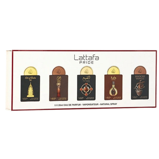 Lattafa Pride Mini 5x0.5oz Unisex EDP Spray by Lattafa