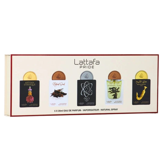 Lattafa Pride Mini 5-Piece Set 0.5oz Unisex EDP Spray by Lattafa