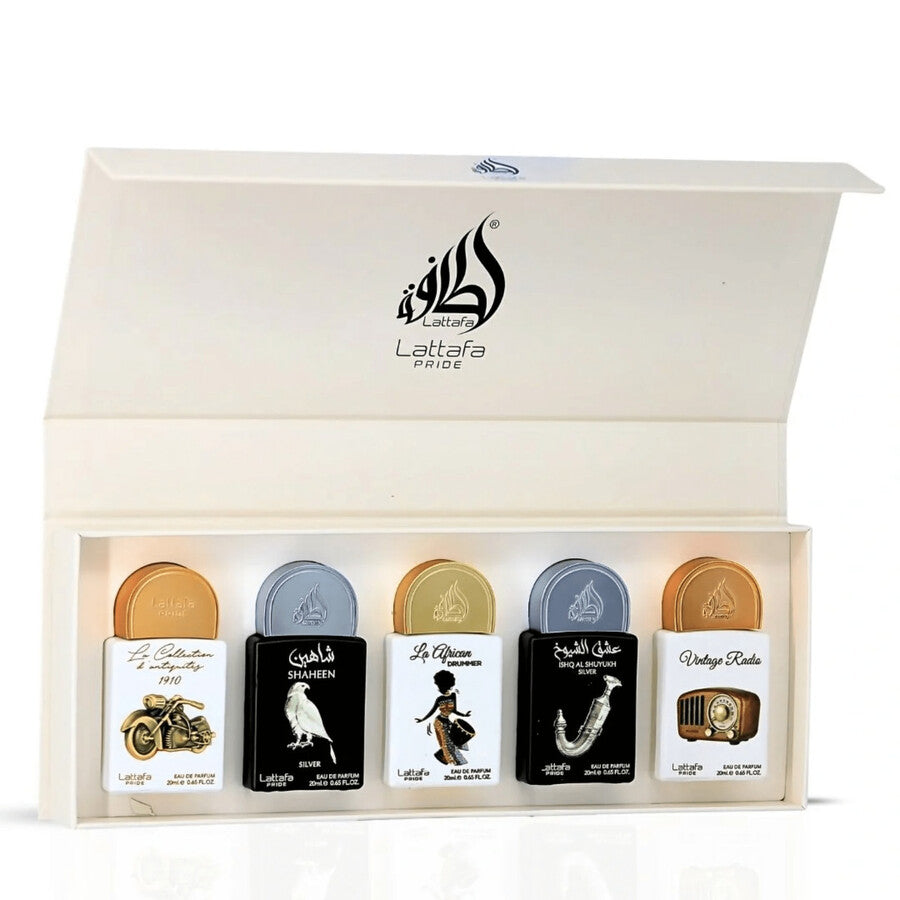Lattafa Pride Mini 5- Piece 0.65oz Unisex EDP Spray by Lattafa