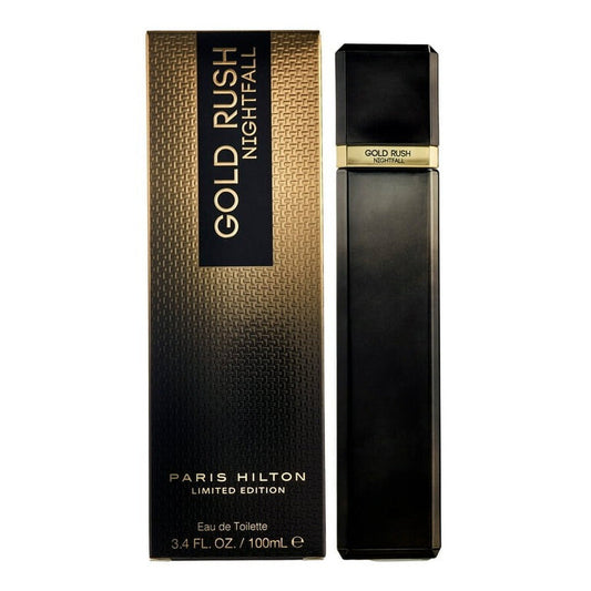 Paris Hilton Gold Rush Nightfall 3.4oz Men EDT Spray by Paris Hilton
