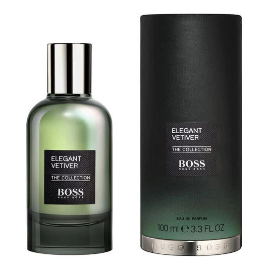 Hugo Boss Elegant Vetiver The Collection 3.3oz Men EDP Spray by Hugo Boss