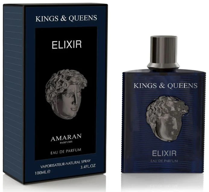 Amaran Kings & Queens Elixir 3.4oz Men EDP by Amaran