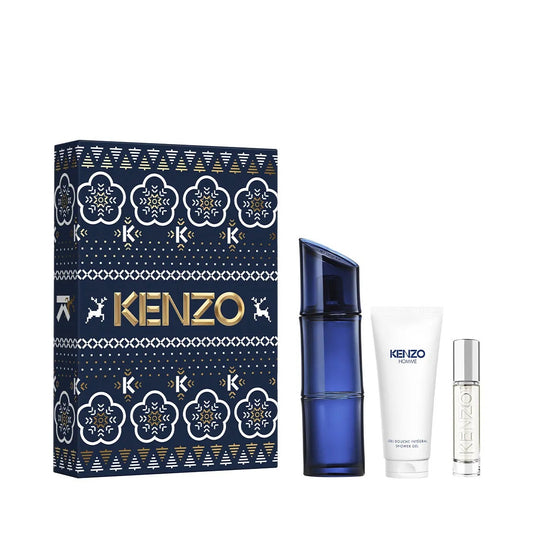 Kenzo Homme Intense 3-Piece Set 3.7oz Men EDT Spray by Kenzo