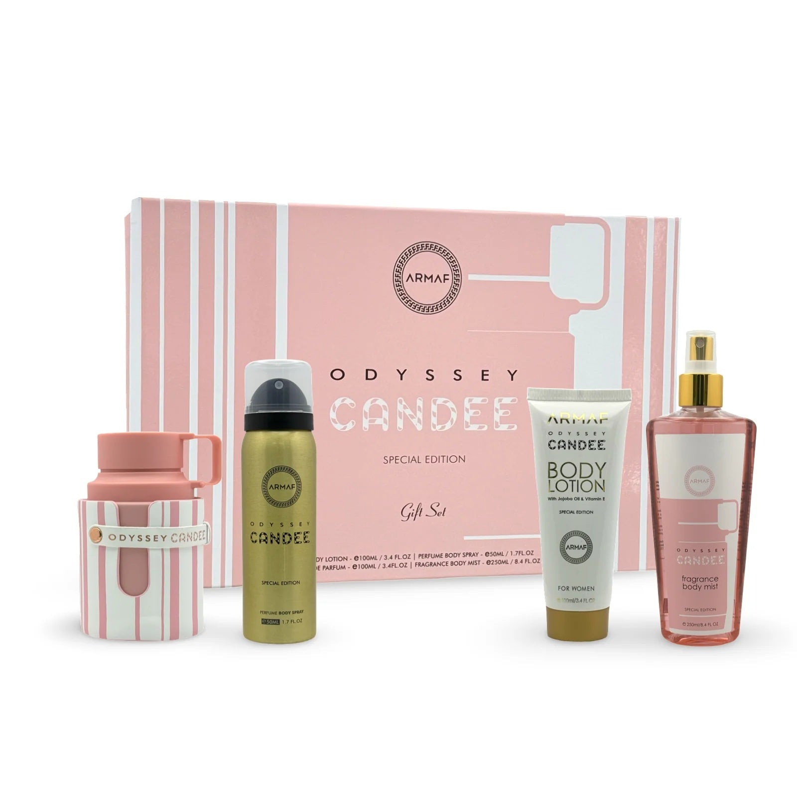Armaf Odyssey Candee by Armaf Set 4-Piece 3.4oz Women EDP Spray by Armaf