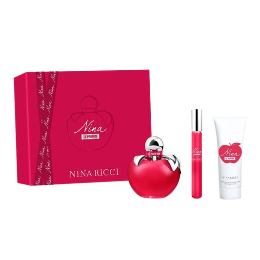 Nina Ricci Nina Le Parfum 3-Piece Set 2.7oz Women EDP Spray by Nina Ricci