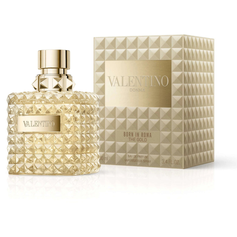 Born in Roma the Gold Donna by Valentino 3.4oz Women EDP Sparay by Valentino