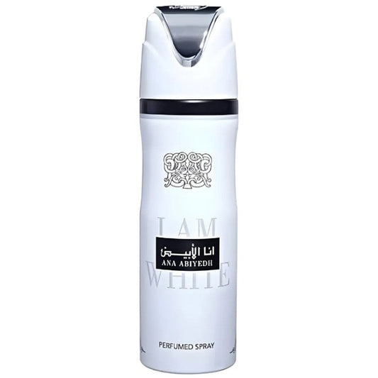 Lattafa Ana Abiyedh I am White  6.7oz Unisex Deodorant Spray by Lattafa