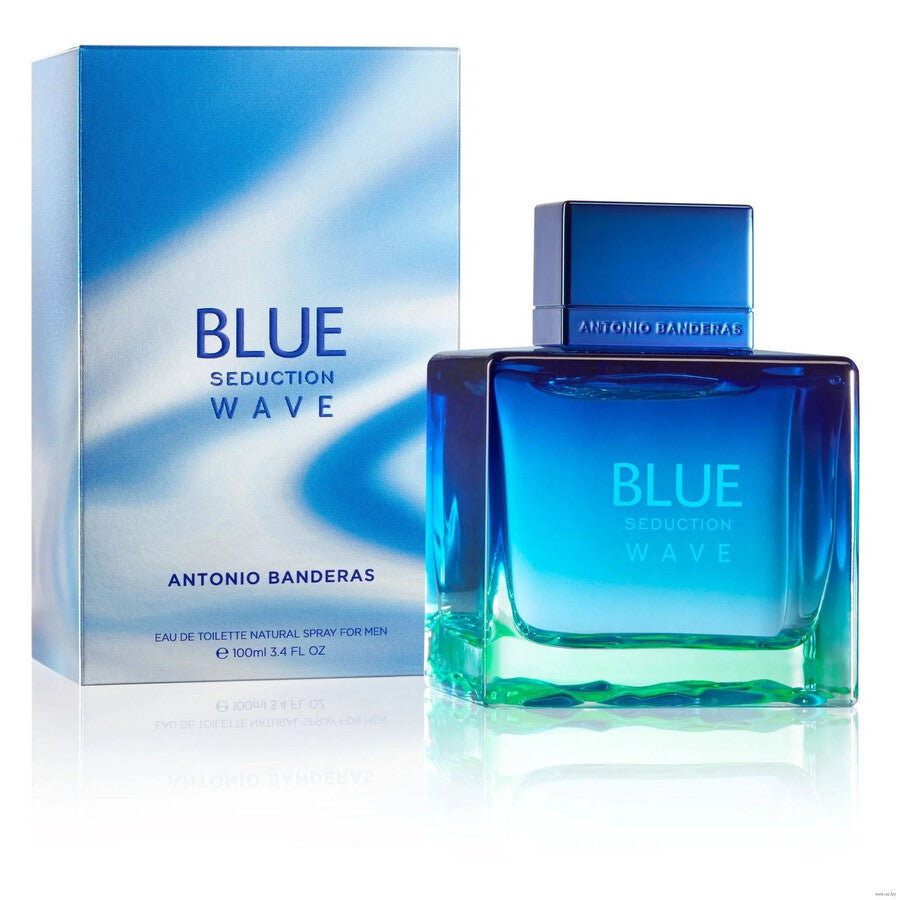 Antonio Banderas Blue Seduction Wave 3.4oz Men EDT by Antonio Banderas