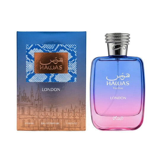 Rasasi Hawas London 3.38oz Unisex EDP by Rasasi